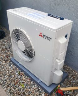 Mitsubishi Ductless mini split installation in Pasadena, CA