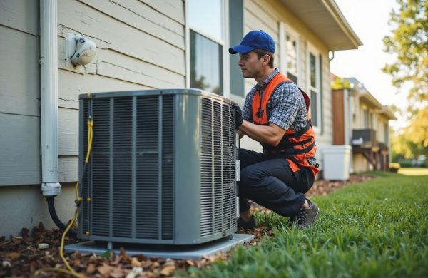 AC installation San Marino technician installing system