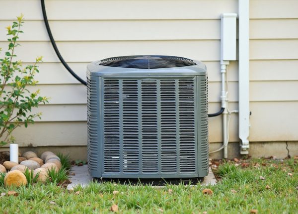 AC outdoor unit placement Altadena home