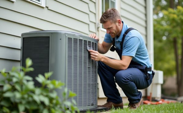 Emergency AC repair South Pasadena technician fixing unit